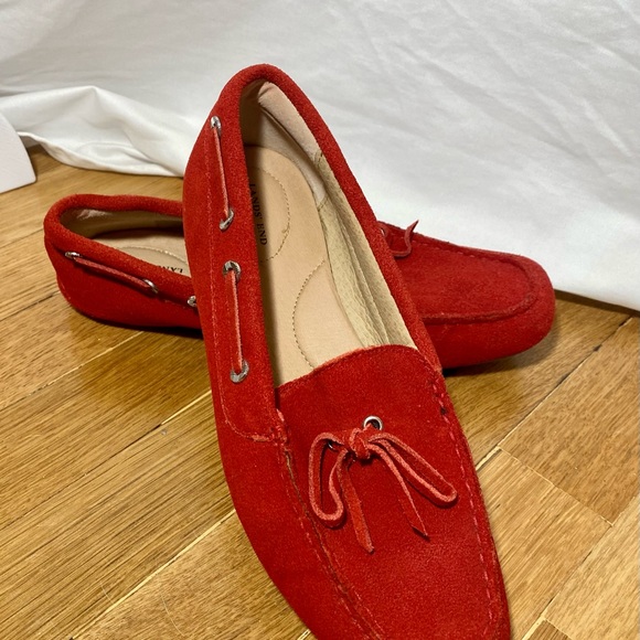 Red Land’s End Loafers - Picture 3 of 5